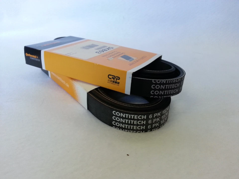 Volvo C30 C70 S40 V50 Conti-Tech Serpentine Belts 2PCS Set A/C P/S 5PK847 5PK890 - Image 4 of 4