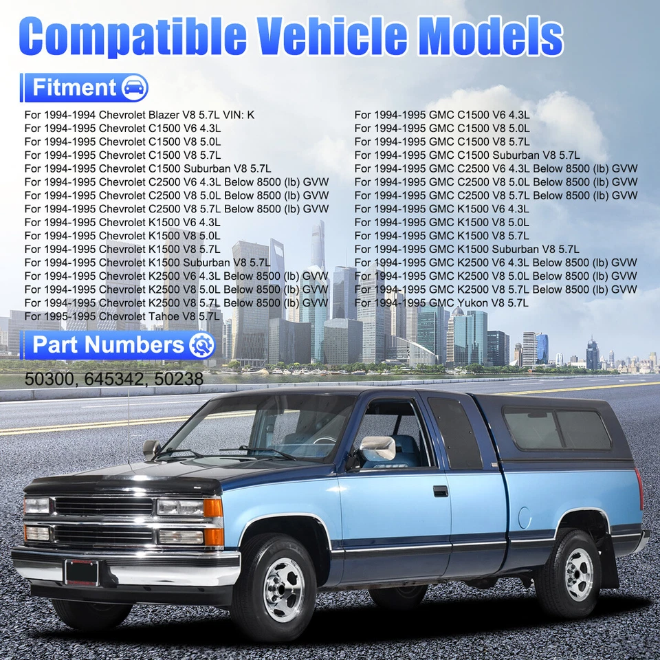 Catalytic Converter For 1994 Chevrolet Blazer & 1995 Chevrolet Tahoe 5.7L New Foto 3 de 4