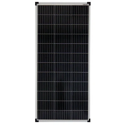 Solarmodul Monokristallin 100 W 12V Solarpanel Photovoltaik