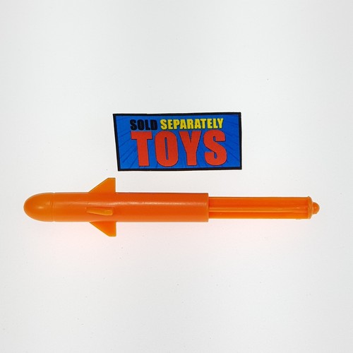 Vtg Tiger Electronics Battle Vision MISSILE rocket orange accessory part TV game - Picture 7 of 7