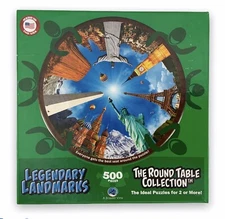 500 Piece Jigsaw Puzzle The Round Table Collection Legendary Landmarks Item 362