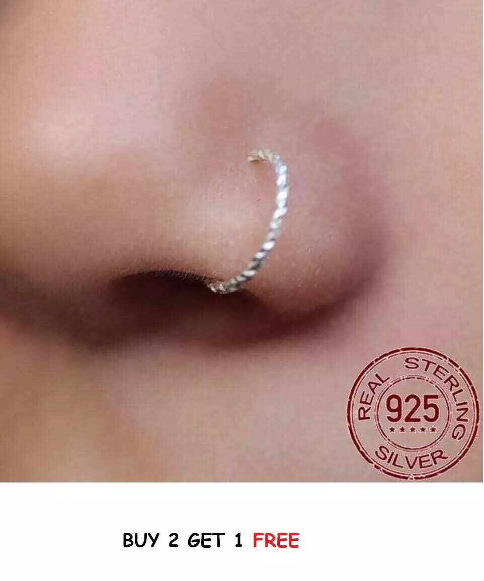 Small Gold Nose Ring, Nose Hoop 20 Gauge, Nose Piercing, Nostril Ring, Nose  Hoop Jewelry - Etsy | Nose ring, Gold nose rings, Nose hoop