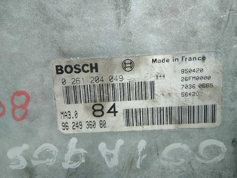 ai 9624936080 switchboard engine uce CITROEN ZX 1.4 LIDER 1991 32808