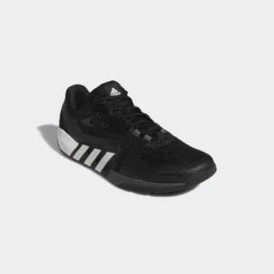 Adidas Dropset Men's Gym Training Shoes GX7954 Black White Trainer