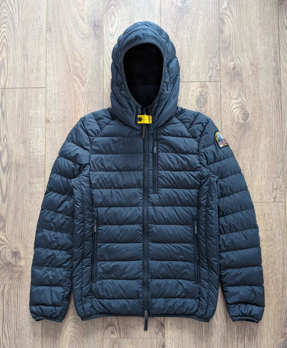 Parajumpers Hooded Down Jacket Super Light Weight Size XS Black Outdoor |  eBay