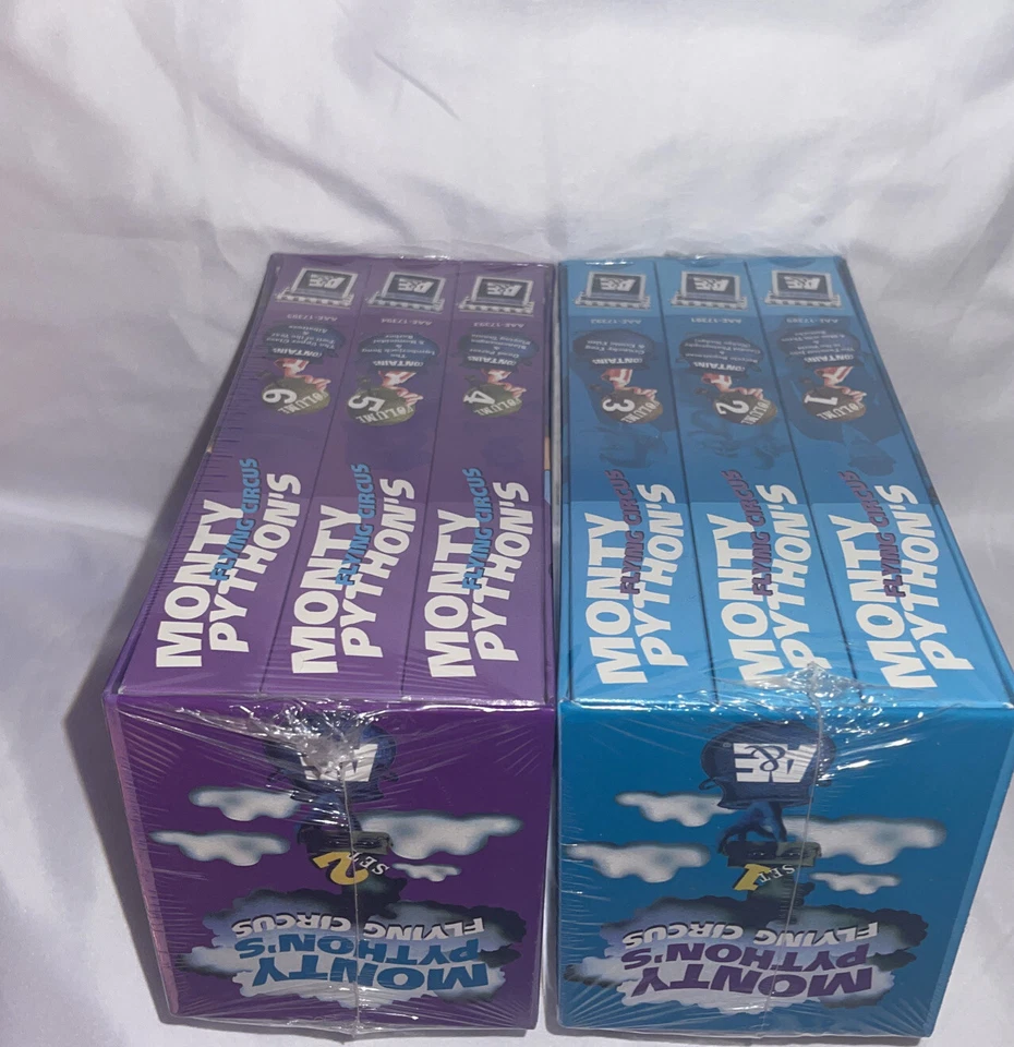 Monty Python's Flying Circus Set 1 and Set 2 on VHS SEALED! - Image 2 of 3