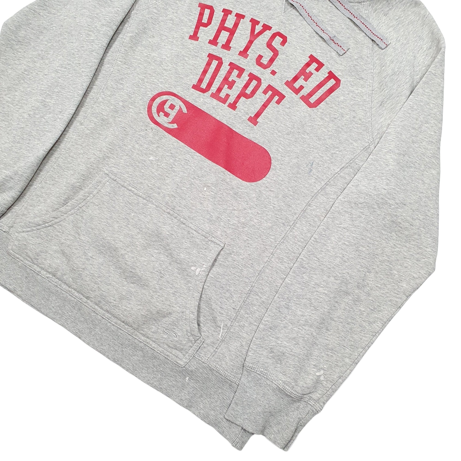 CHAMPION Hoodie Phys.Ed Dept USA College Jumper Sweatshirt Mens M image 3