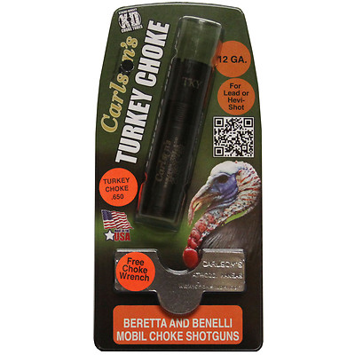 Carlson's Choke Tube 12 GA Beretta Benelli Mobil Extended Turkey .650 #19591