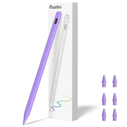 Pencil 2nd Generation for iPad 2018-2024 with Magnetic Wireless Charging Comp...