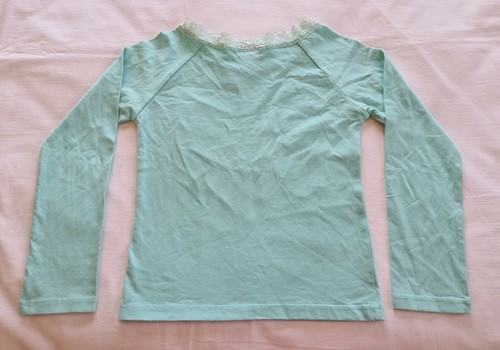 Bratz Girls Aqua Fashion Passion Printed Long Sleeve T Shirt Size 12 NOS 2004 - Picture 4 of 4