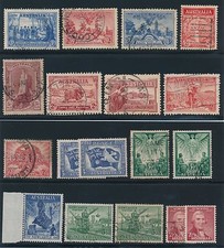 Australia MH & USED (1927-1947) AS SHOWN; CV $50+