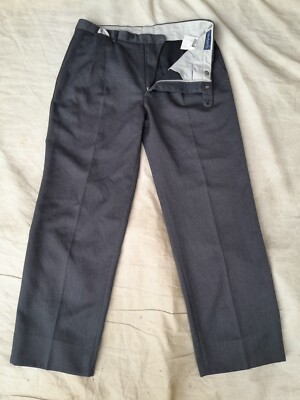 Vintage Burberry Pants Mens 34in Grey Tailored Trousers EU Vintage Burberry Pants Mens 34in Grey Tailored Trousers EU
