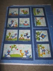 Suzy Bee Buddie's Bird Cotton Fabric Book Panel