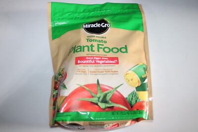 1 Package Of Miracle-Gro Water Soluble Tomato Plant Food - 3LB free shipping