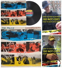 The Police Signed Synchronicity Album COA Exact Proof Autographed Vinyl Record