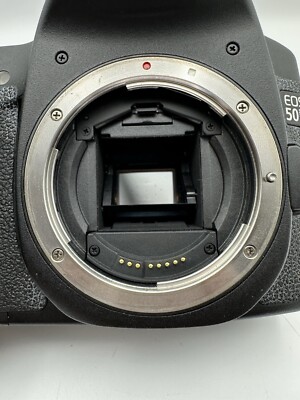Canon EOS 50D DSLR Model DS126211 Black Camera Body W/ Battery +