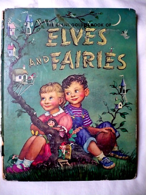 Elves & Fairies, Vintage Giant Golden Book, Jane Werner, Garth Williams, 1951