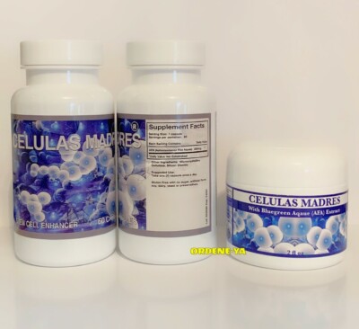 Celulas Madres 120 Caps + Cream Celula Madre Cell Plus