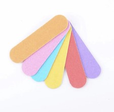 90 PIEZAS Mini Tablero de Esmeril 2 Caras 100/180 Grano Limas de Uñas *MULTICOLOR*