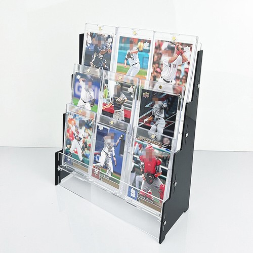 Card Display Acrylic Stand Pokémon TCG Cards Holder NBA Baseball Trading Sports - Picture 7 of 9
