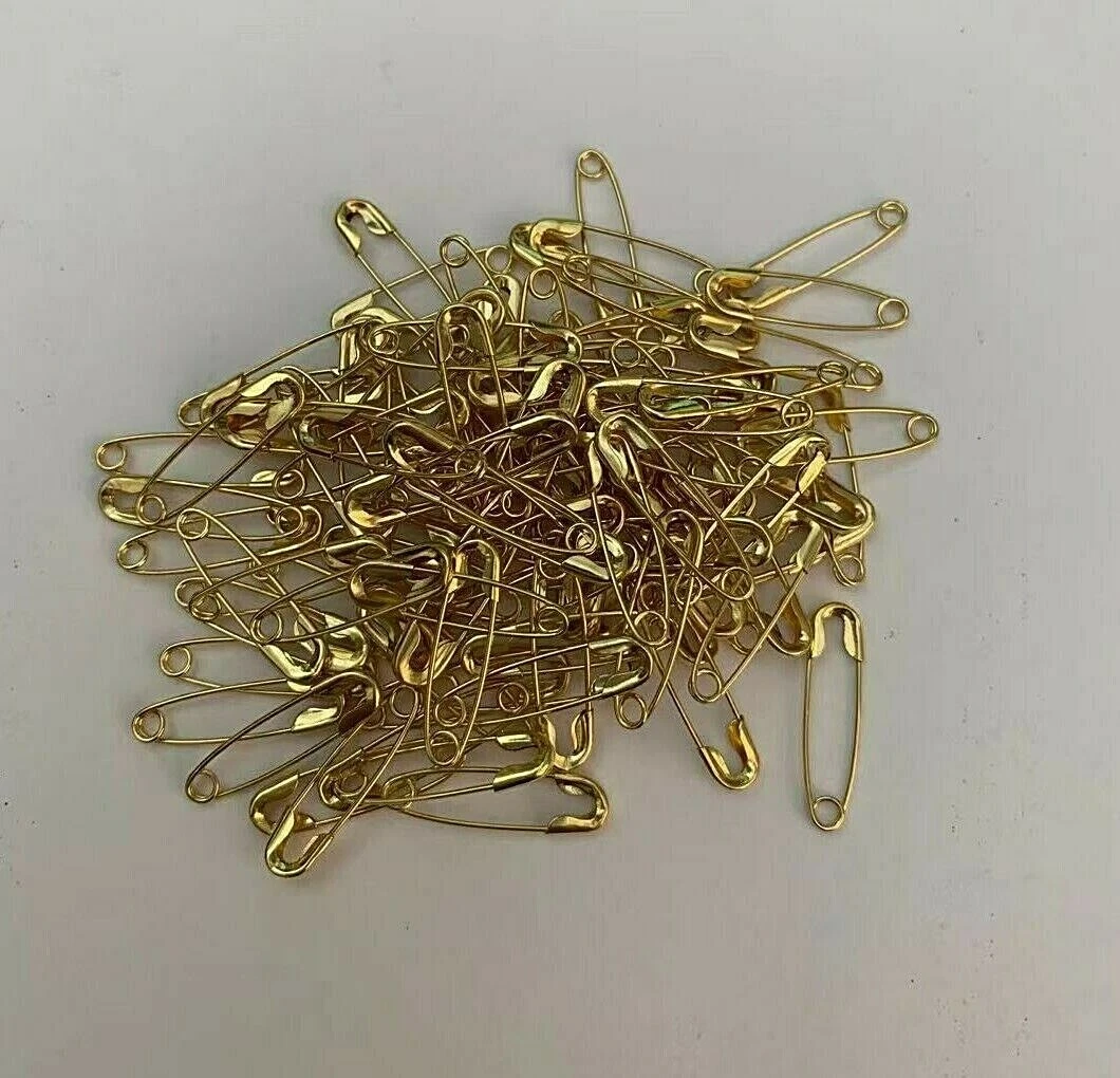Brass safety pins discount