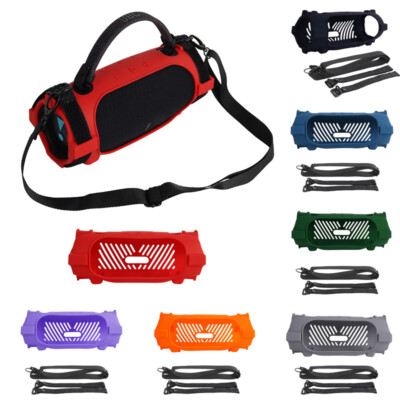 Silikon-Schutzhülle Schultertasche für JBL Charge 6 Portable Speaker Travel Case