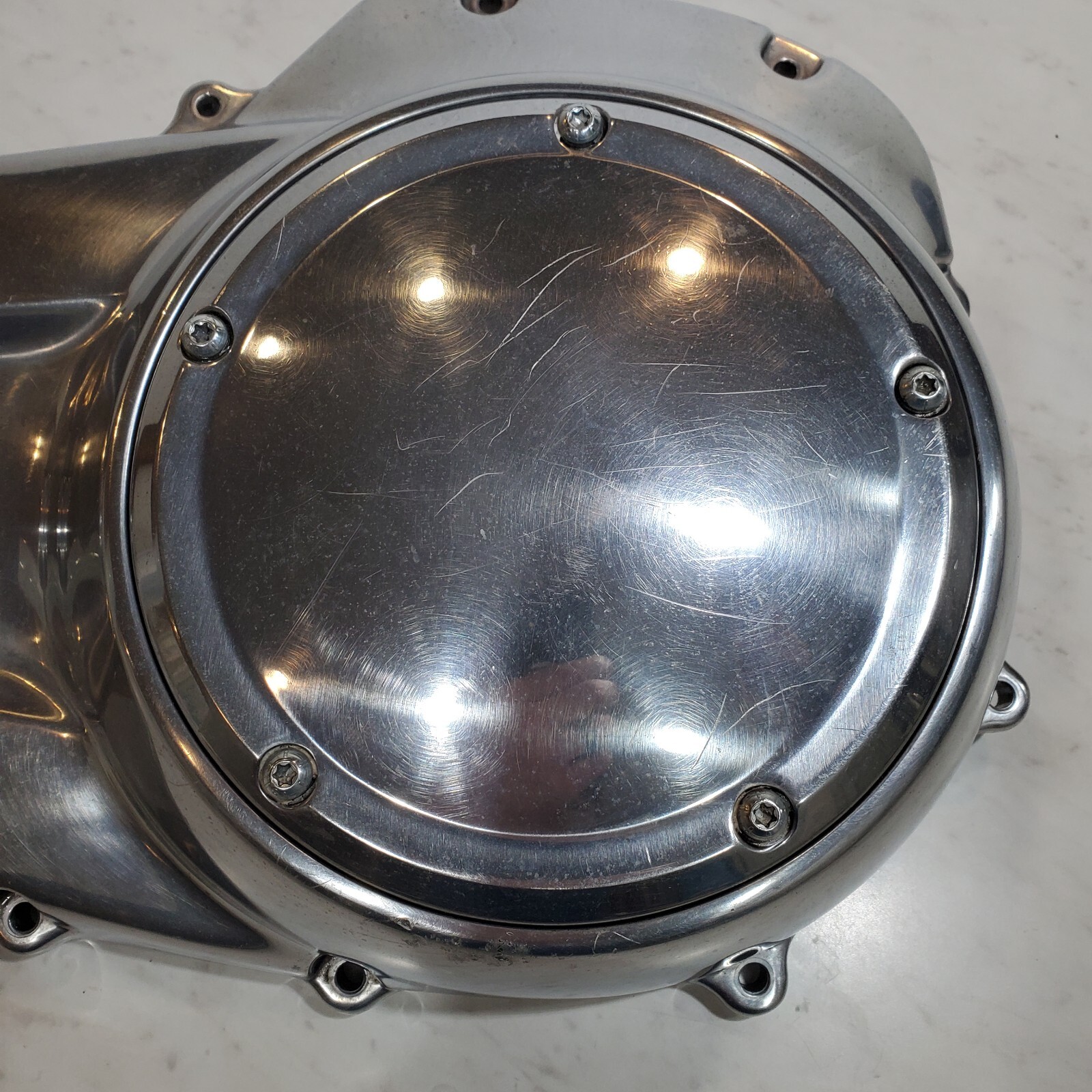 Harley Davidson M8 Touring Outer Primary Derby Cover Chrome 