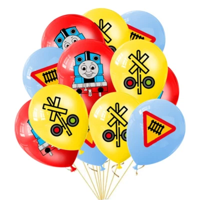 Thomas & Friends Balloon Train Tank Engine Birthday Party Decoration 12" 12pcs