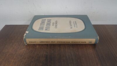 			Educational Psychology and Children, K. Lovell, University of Lon		