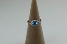 Original Pandora Ring Himmelblaue Schönheit - 190968NBS Neu