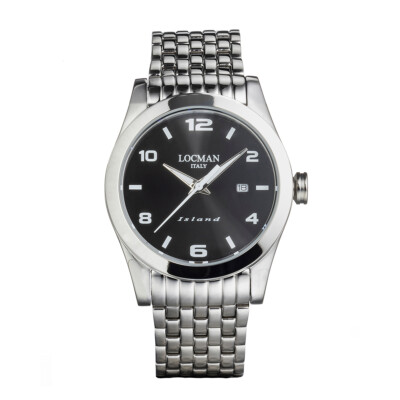 Locman Italy Herrenuhr Island schwarz Ref. 0613A
