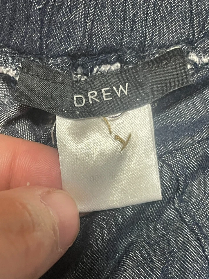 Drew Pants, Women's Size 28? Blue, Pull On, Wide Leg, Hippie Baggy - Image 3 of 4