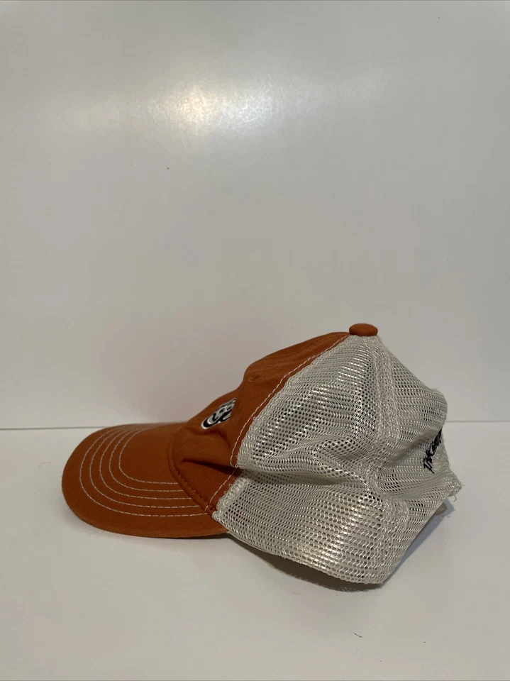 INK MONKEY Orange & White SnapBack Trucker Hat - Image 3 of 4