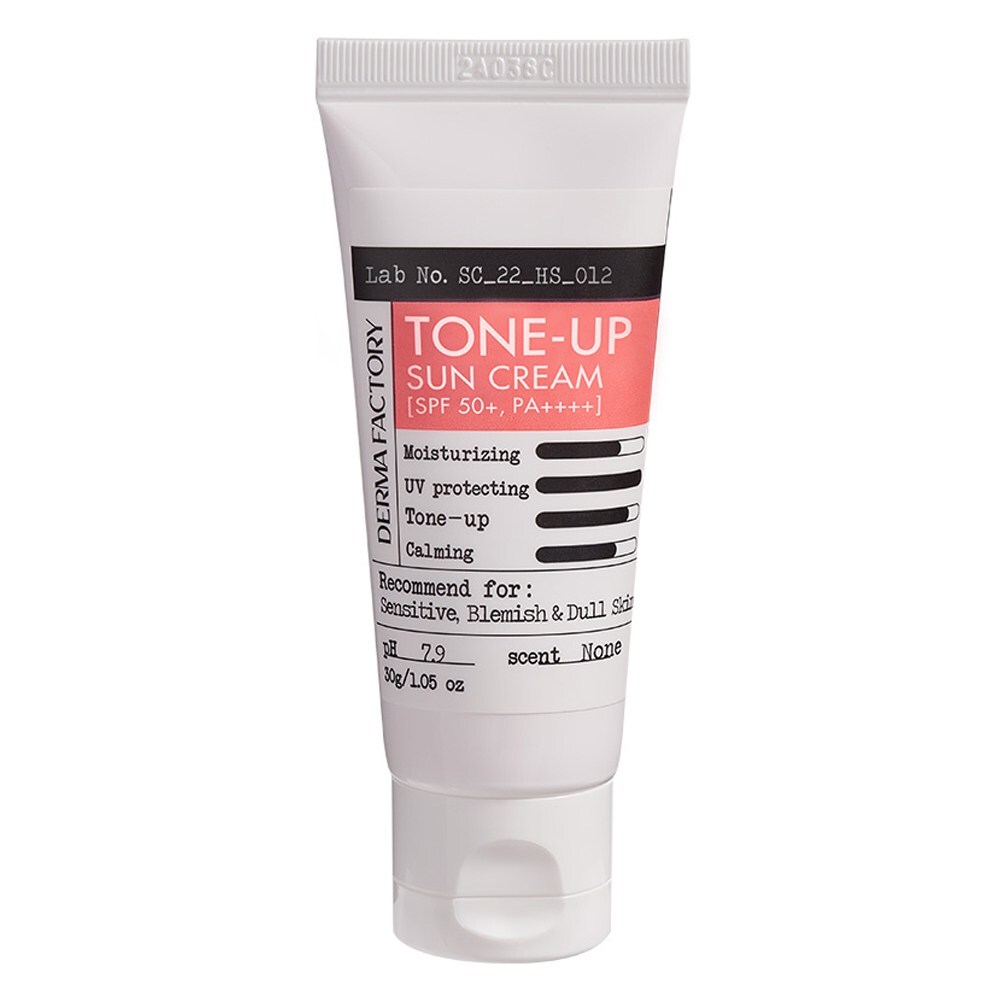 Тонизирующий солнцезащитный крем DERMA FACTORY 30г / 50г SPF50+ PA++++
