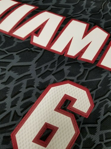 2014 Lebron James Miami Heat Adidas NBA Crazy Light maglia uomo taglia 2XL nuova con etichette - Foto 4 di 11