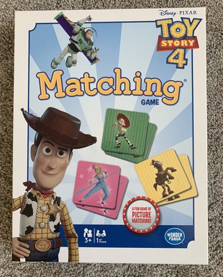 NEW Toy Story 4 Memory Match Game DISNEY Educational Learning Wonder Forge $25! | eBay