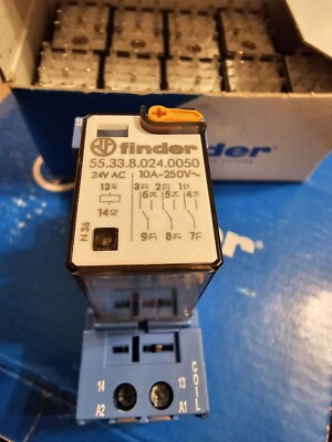 Sucherrelais 24VAC 3PDT Basis 10A 300V