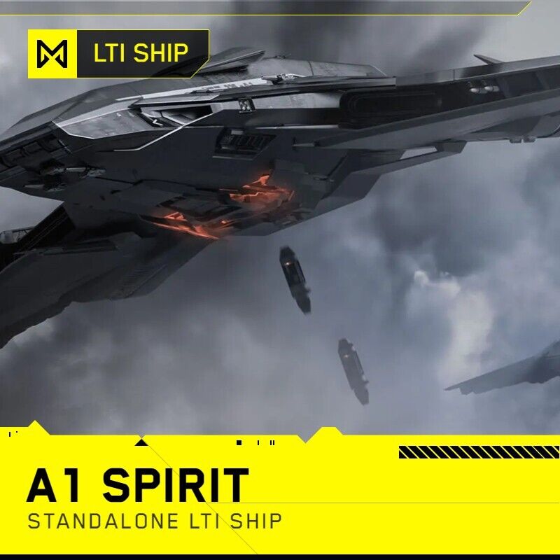 Star Citizen Ship - A1 Spirit - LTI Lifetime Insurance - Crusader