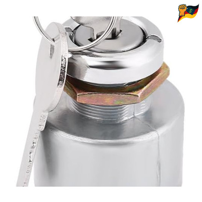 Zündschalter 12V Motor Startschalter 3 Wege 2 Schlüssel für Auto Boot, 19mm