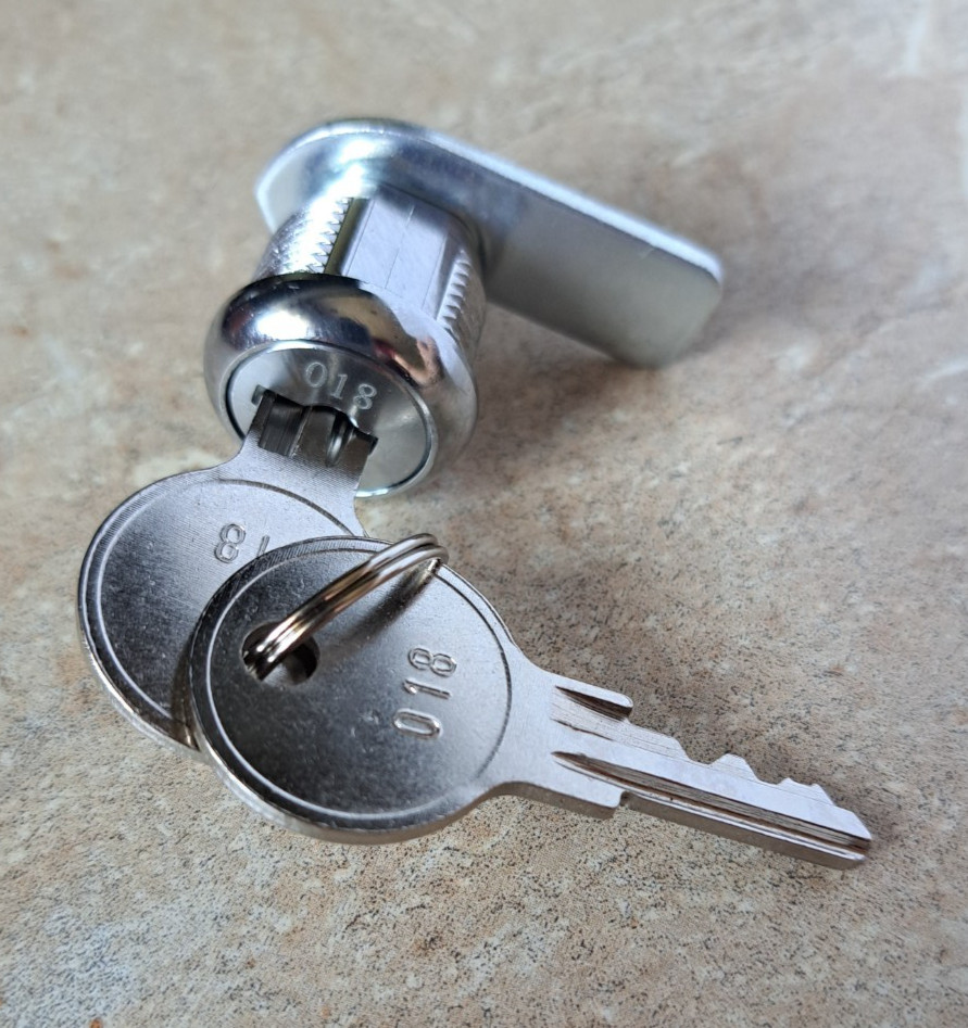 как выглядит Custom America 018 Lock Key Pair for APEX APEX Pro Cash Drawer Registers фото