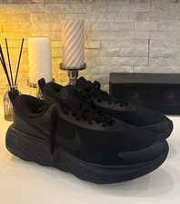 Nike Herren Laufschuhe Sneaker Schwarz Low Top Schnürung Synthetik Logo