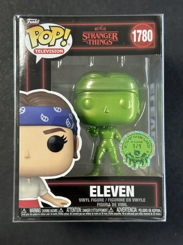 1/1 Limited Edition Stranger Things Eleven Gold Panda Club Funko Pop #1780