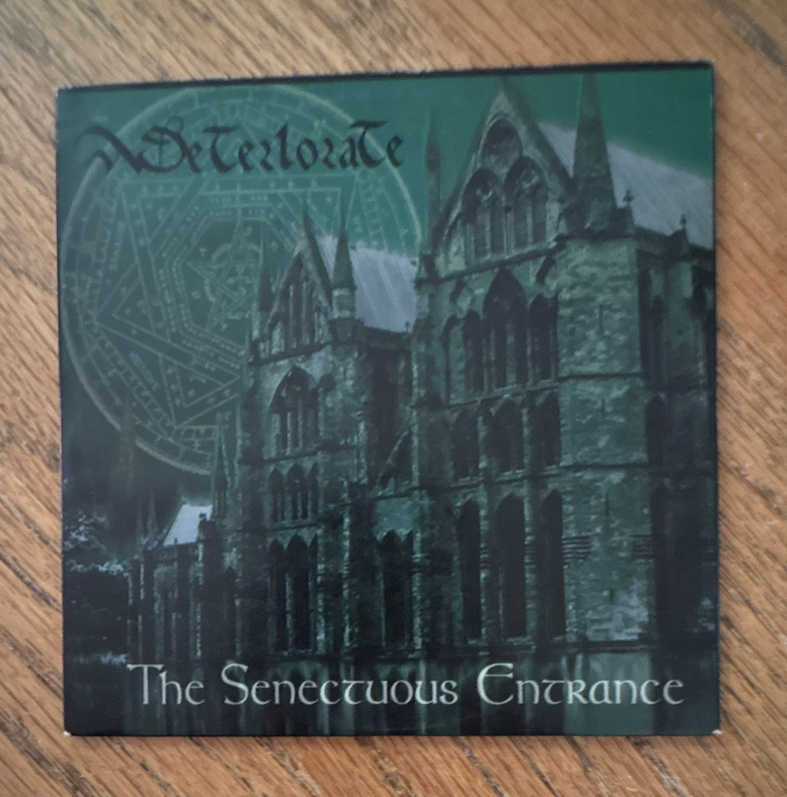 Deteriorate The Senectuous Entrance Promo CD + 2-sided promo/press sheet 1994