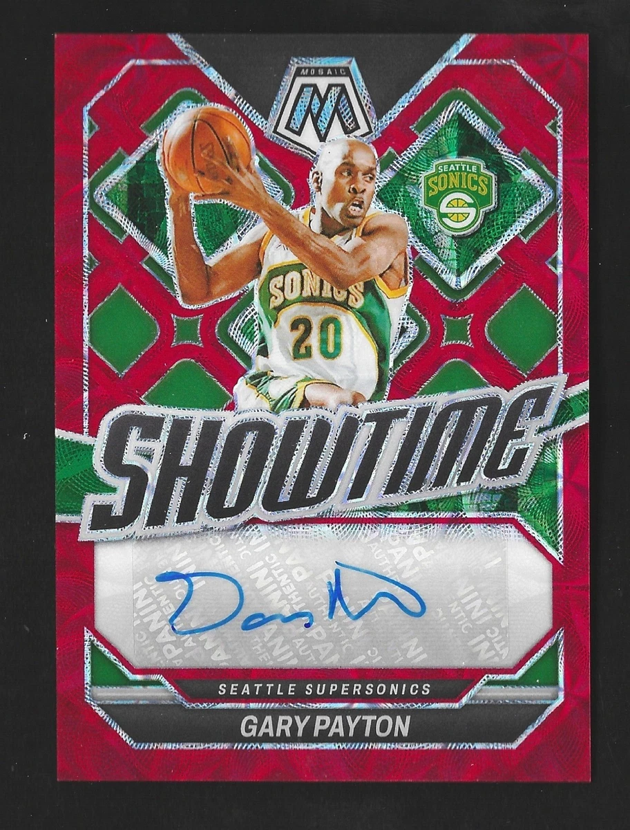 スポーツ選手 Panini Gary Payton 1of1 Panini Gary Payton Basketball Serial Numbered Sports Trading Cards