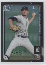 2015 Bowman Draft Chrome Asia Exclusive Black Refractor Tyler Alexander #7 0b3