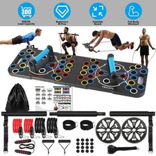    Multifunctional Push Up Board Home Gym Set   Full Body Workout Kit