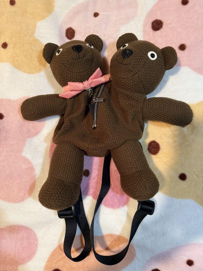 d*9様 Heaven Double Headed Teddy Backpack s-l1200.jpg