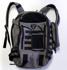 TBG Tactical Baby Gear Backpack Daypack Diaper Bag Tactical Straps Pouches Gray