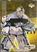 1998-99 UD Black Diamond Triple Diamond Mike Dunham #47 Predators 0468/1000