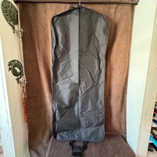 WallyBags 52 Inch Black Garment Bag with Accessory Pockets and WallyLock